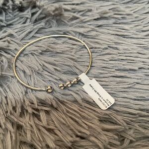 Rhodium with Greige Black Crystals